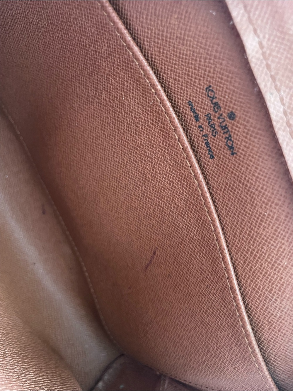Vintage Louis Vuitton Orsay Monogram Clutch- Brown - Picture 6 of 9